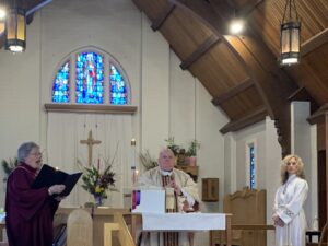 Easter Service 2024: Ministry Team at The Altar